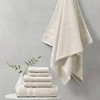 
6pc Plume Cotton Feather Touch Antimicrobial Bath Towel Set - Beautyrest - 2 of 4