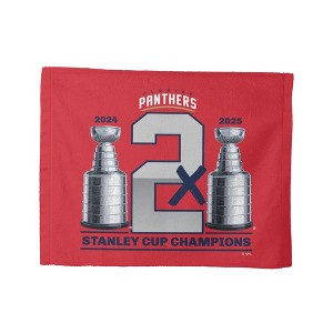 NHL Florida Panthers 2025 Stanley Cup Champions Gather Rally Towel 15x18 inches - 1 of 4
