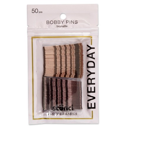 Conair Scunci Bobby Pins Brunette 50pk Target