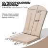 Crestlive Products Adirondack Chair Cushion 50 inch Thickening Waterproof Fade Resistant - 2 of 4