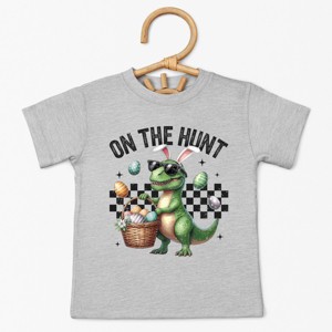 The Juniper Shop On The Hunt Dino Toddler Short Sleeve Tee - 1 of 4