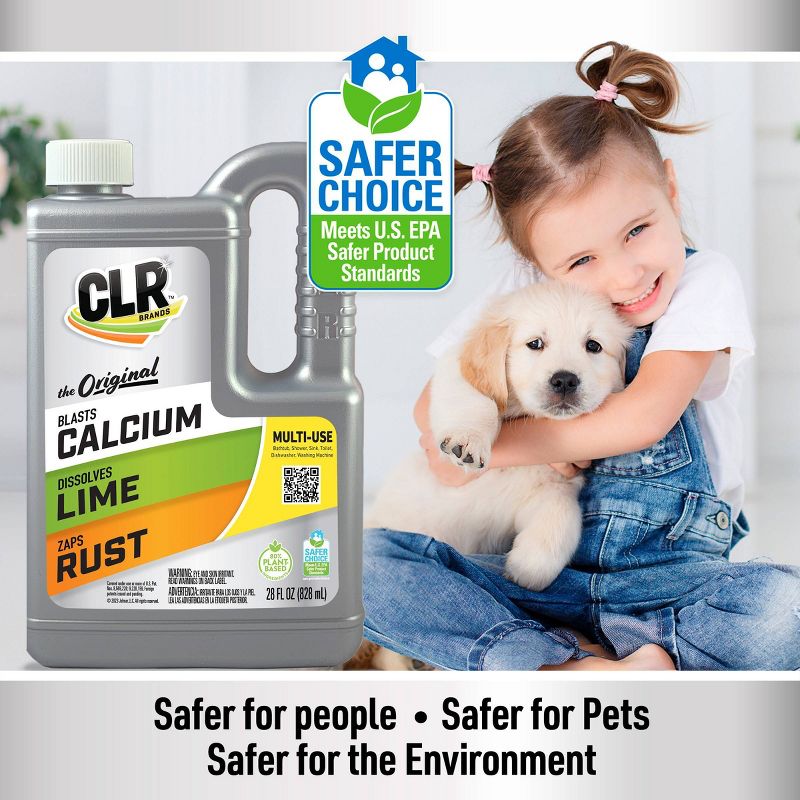 CLR Calcium Lime and Rust Remover - 28 fl oz, 4 of 12
