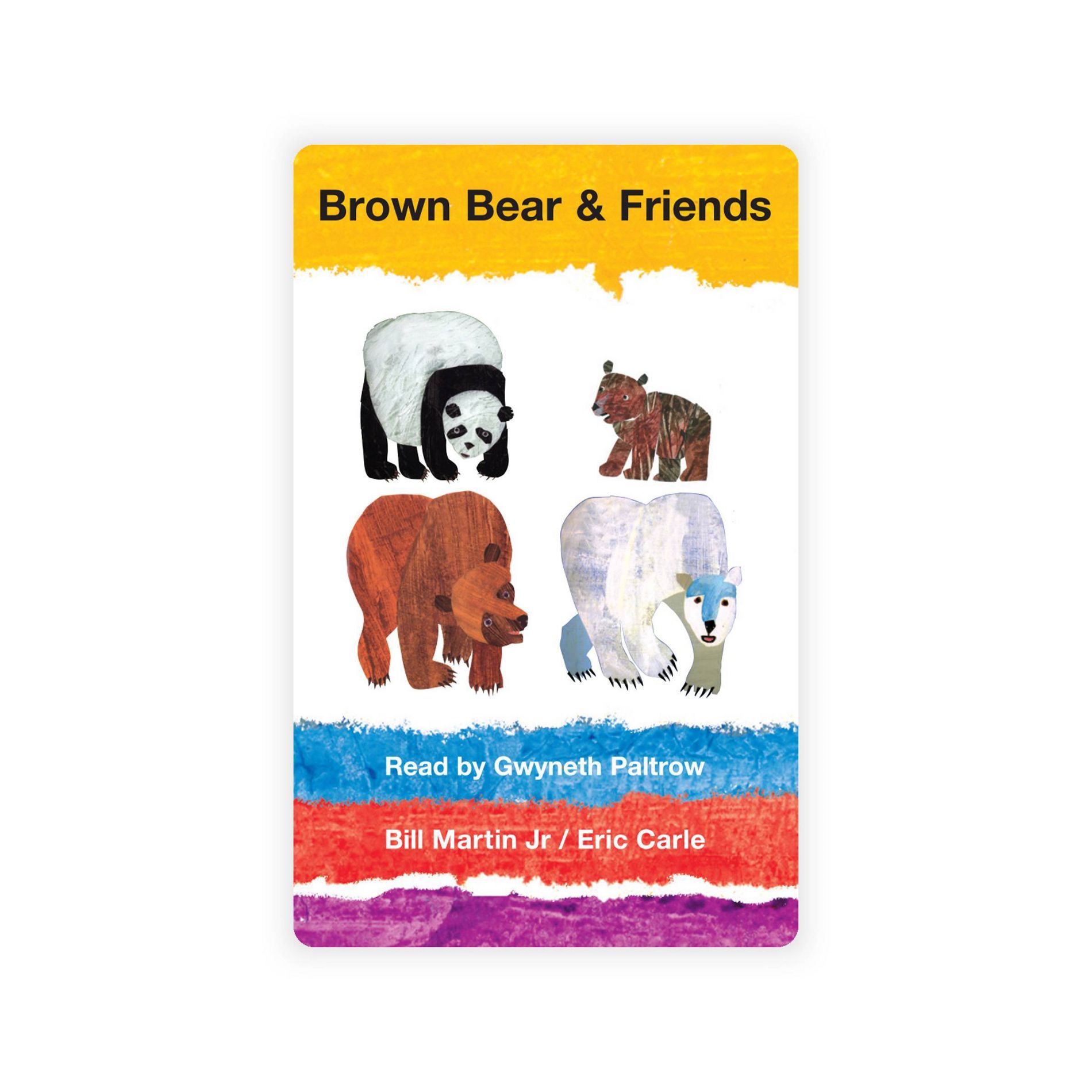 Yoto Brown Bear & Friends Audio Card: Learning System for Ages 2-5, Yoto Compatible