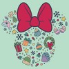 Girls Minnie Mouse Christmas Bows and Ornaments Icons T Shirt - 2 of 4