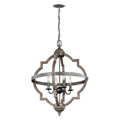Generation Lighting Socorro 4 Lights Stardust Pendant
