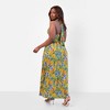 Rebdolls Women's Bon Voyage Tropical Print Skater Skirt - 3 of 3
