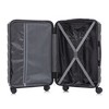 Lyngins Hardshell 20/24/28 Inch 3PCs Luggage Sets with Spinner Wheels,Combination Lock,Retractable Handle,Suitcases Sets for Family Trips - 4 of 4