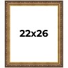 PosterPalooza | Museum Gold Picture Frame - UV Acrylic, Foam Board Backing, Hanging Hardware - 2 of 4