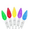 Novelty Lights C6 LED Christmas String Lights 70 Strawberry Bulbs (Green Wire, 24 Feet) - 3 of 4