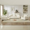 Teddy Fabric 3+1+1 Seater Sofa Set,Oversized Modern Upholstered Couch Combo with Plush Cushions for Living Room,Apartment-Baofuwish - 2 of 4