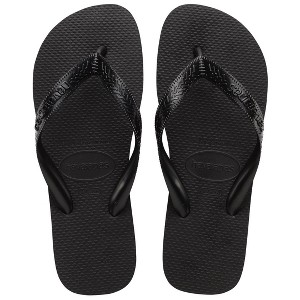 Havaianas Men's Top Flip Flops - BLACK, 8 - 1 of 2