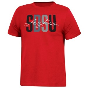 NCAA San Diego State Aztecs Girls' V-Neck T-Shirt - 1 of 3