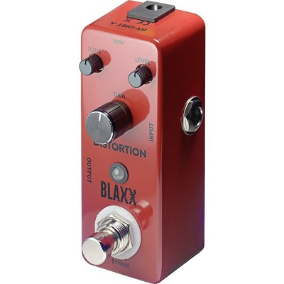 Stagg BLAXX Distortion pedal for electric guitar Red