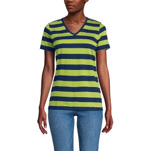 Lands' End Women's Relaxed Supima Cotton T-Shirt - 1 of 3