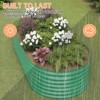 COZONY Galvanized Raised Garden Bed, Tall Metal Planter Box for Vegetables, Flowers and Herbs - 4 of 4