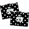 Barker Creek Black and White Dot 14pt Letter-Size File Folders Multi-Design Set 24 per Set - 3 of 3