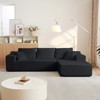 KWPZQEB 104" Cloud Modern Modular Sectional Sofawith L-Shape Chaise & Deep Seat, 3-Seater Upholstered Couches for Living Room, No Assembly - 4 of 4