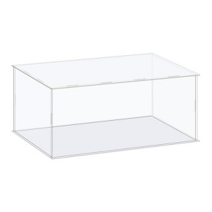 Unique Bargains Acrylic Dustproof Protection Showcase for Collectibles Display - 1 of 3