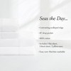Lush Décor King 4pc Coastal Chic Scalloped Edge Cotton Sheet Set White - 2 of 4