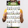 TF Publishing 13.5"x14.5" 2026 Sports Facts and Trivia Wall Calendar - 4 of 4