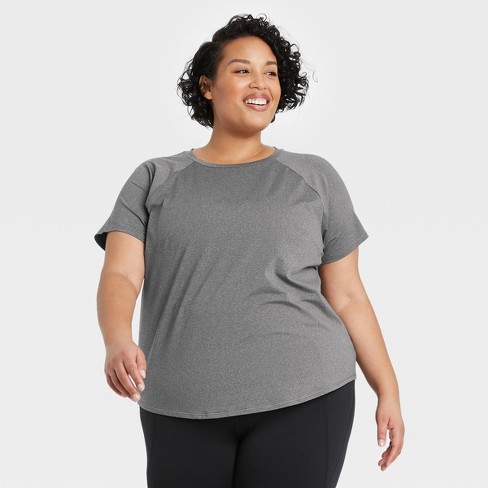 AlbertCox Sade Womens Plus Size Short-Sleeve T-Shirt Crewneck Graphic Essentials Tee
