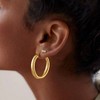 Flat Back Earrings Posts Cubic Studs Fashionable and Lightweight, Low Allergy Suitable for Women - 2 of 4
