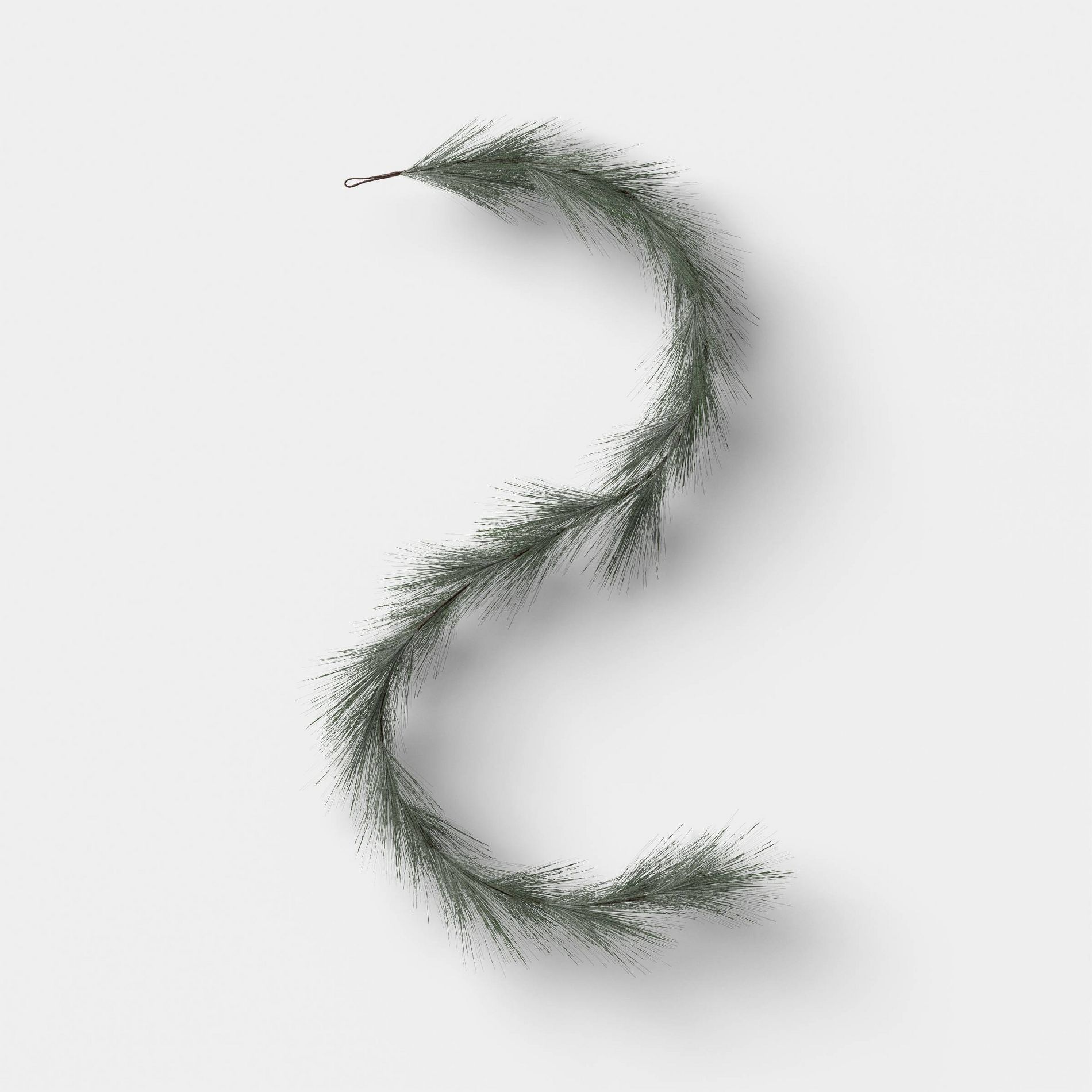 Shimmer Long Needle Christmas Garland - Threshold™