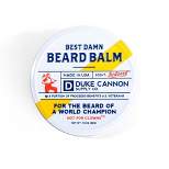 Duke Cannon Supply Co. Best Redwood Damn Beard Balm - 1.6oz