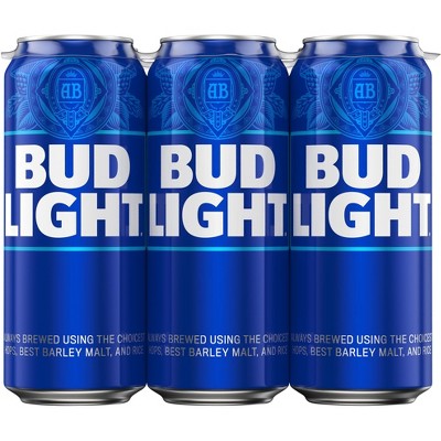 Bud Light Beer - 6pk/16 Fl Oz Cans : Target