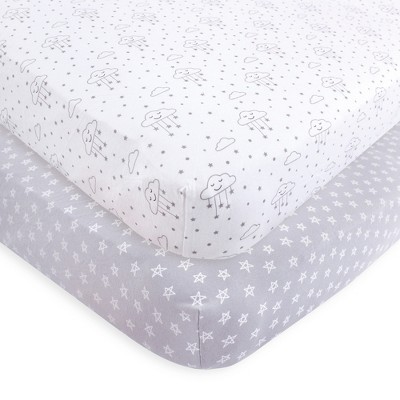 Hudson Baby - Lenzuolo Culla Cotone 100% | Misura 71x132cm Con Elastico