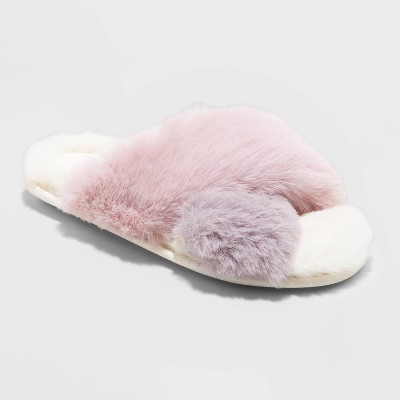 target fur sandals