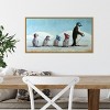 26" x 14" Ski School Penguins by Lucia Heffernan Framed Canvas Wall Art - Amanti Art: Holiday Decor, Animal Motif - 4 of 4
