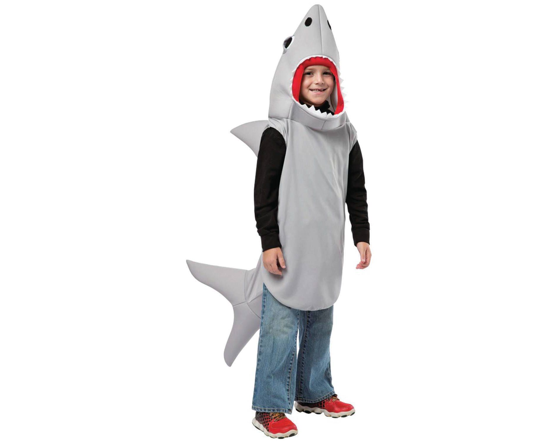 Imposta Costumes Kids' Sand Shark Costume Bodysuit Gray M
