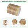 Unique Bargains Self Adhesive Realistic Wood Grain Durable Multi Use Masking Tape 1 Pc - 2 of 4