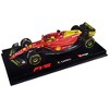 Ferrari F1-75 #16 Leclerc "Giallo Modena" 2nd Place F1 Italian GP (2022) w/Display Case 1/43 Diecast Model Car by Bburago - 2 of 3