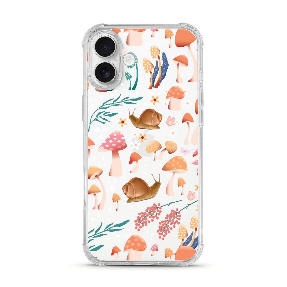 OTM Essentials Tough Edge iPhone 16 Plus Case - Shroom Bloom Shrooms