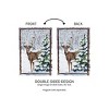 Evergreen Winter's Whisper Garden Strie Flag - 3 of 4