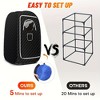 JUJABU Portable Full Body Sauna for Home with Steamer, Folding Chair, Remote Control - 2 of 4