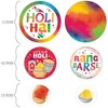 Big Dot of Happiness Holi Hai - Festival of Colors Party Giant Circle Confetti - Party Decorations - Large Confetti 27 Count - 2 of 4