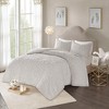 Gracie Mills Ray 3-Piece Boho Chic Tufted Cotton Chenille Medallion Duvet Set - 2 of 4