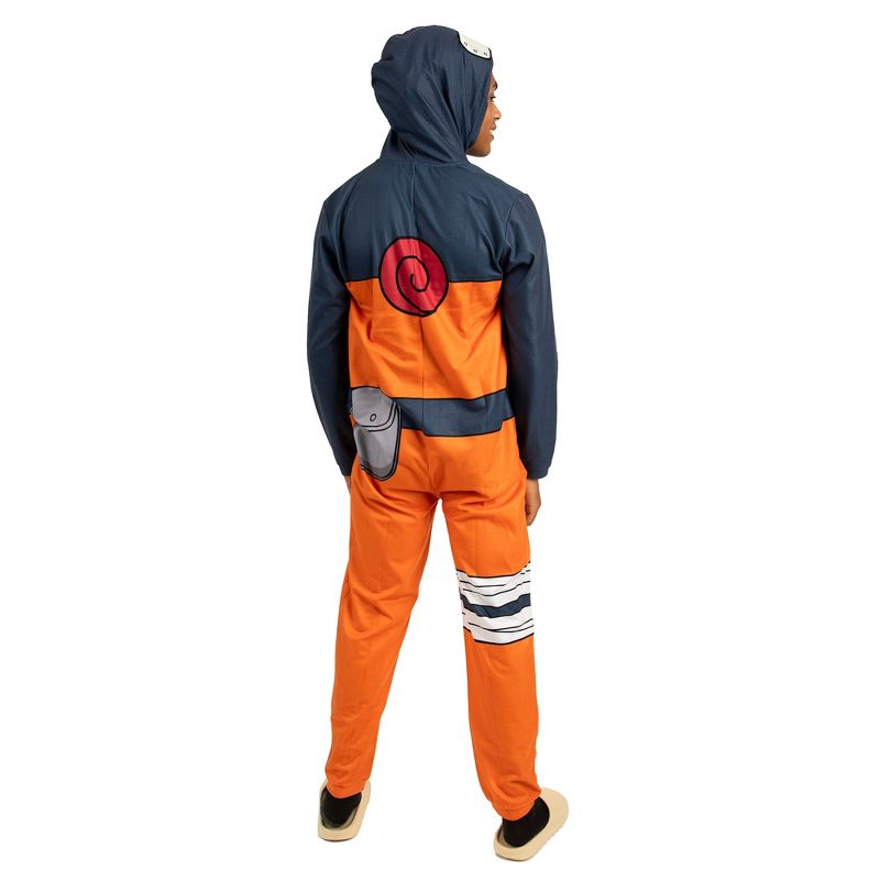 Naruto Shippuden Adult Cosplay Union Suit, 4 of 6