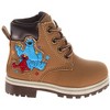 Sesame Street Elmo and Cookie Monster Toddler' Lace Up Boots. (Toddler/Little Kids) - 2 of 4