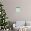 Stupell Industries Green Say It Ain't Snow Black Framed Giclee Art - 2 of 4
