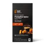 Signature Naturally Flavored Pumpkin Spice Espresso Pods Espresso Roast Coffee -  10ct - Good & Gather™