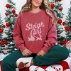 Simply Sage Market Ugly Sweater Sleigh Girl Garment Dyed Sweatshirt - 2 of 4