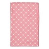 Bone Dry Microfiber Trellis Printed Large Single Pet Towel, Rose - 4 of 4