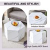 NicBex Modern Hexagonal Textured-Pattern Coffee Table,Minimalist Center Table for Living Room,Living Room Furniture - 4 of 4