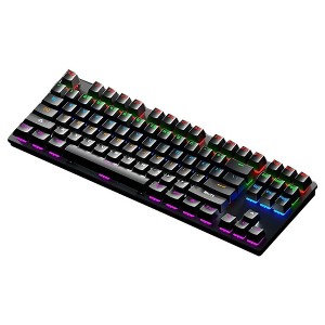 Gaming Keyboard, Wired Ultra-Compact Mechanical Keyboard 61 Keys, RGB Backlit with Blue Switch Mini Keyboards, for Windows Mac - 1 of 1