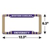 Western Carolina University Logo License Plate Tag Frame - 4 of 4