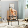 46 Inch Dog Grooming Table,Foldable Pet Grooming Tables at Home with Adjustable Arm,Nooses, Mesh Tray - 2 of 4